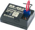 Sanwa RX-462 4 kanals 2,4 Ghz FHSS-4 super fast response modtager 4,8-7,4 volt