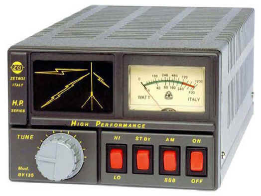 Zetagi BV135 PA-trin til 27 Mhz