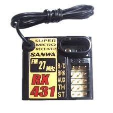 Sanwa RX 431 40 Mhz FM 4Kanaler