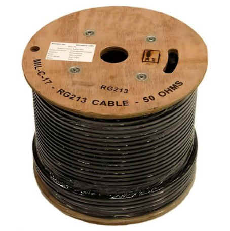 RG 213 Antenne kabel MIL-C-17F 10mm 100 meter RG 213 Antenne kabel MIL-C-17F 10mm 100 meter