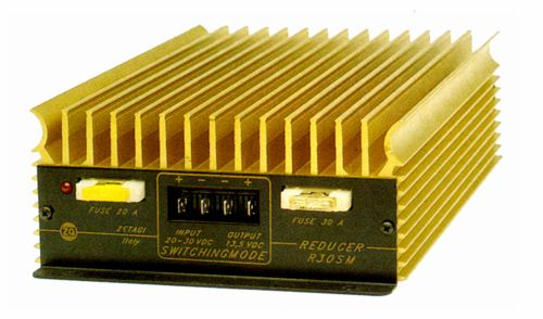 Zetagi R30SM 24 til 12 volt 30 Amp converter Zetagi R30SM 24 til 12 volt 30 Amp converter